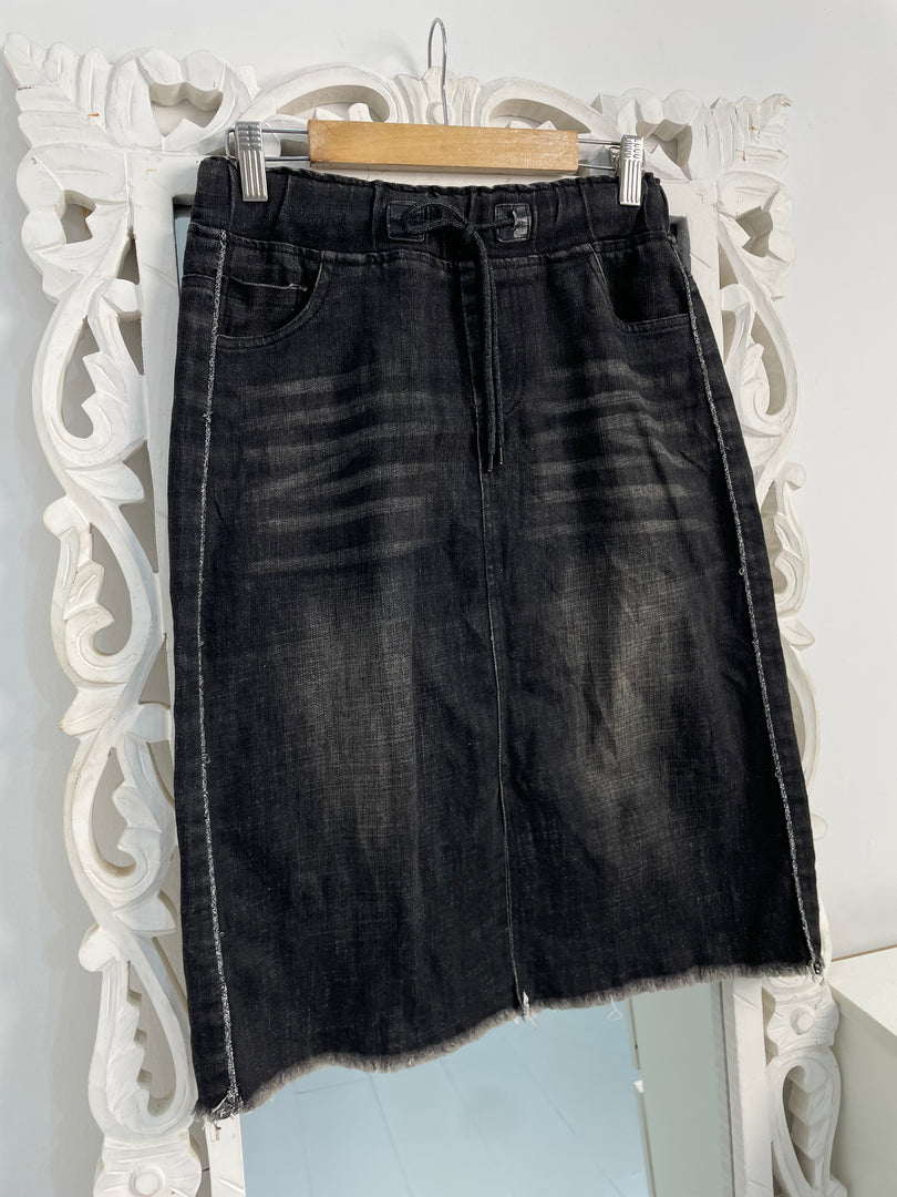 Denim Long Skirt-Waist 26 to 28