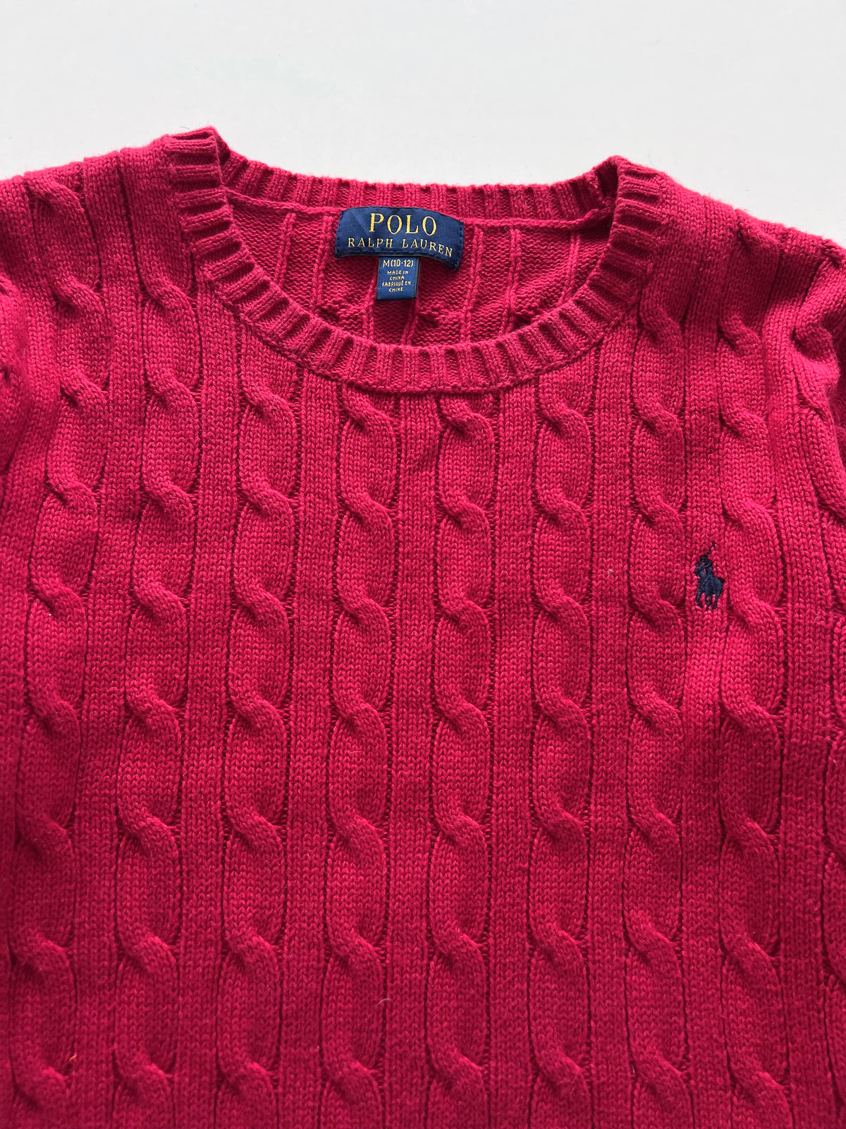 Ralph Lauren 100% Cotton Vintage Sweater-Bust 36