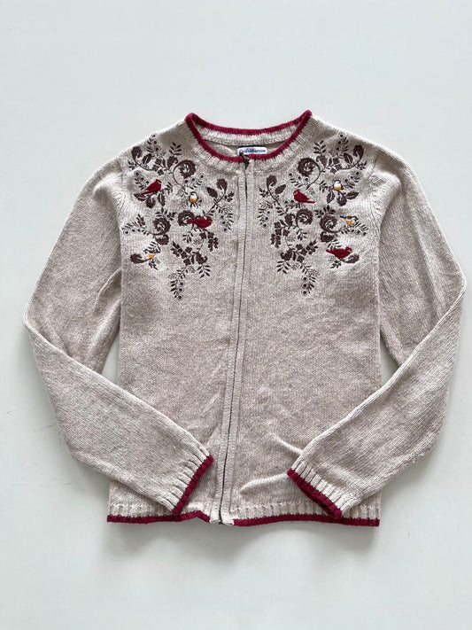 Croft&Barrow Vintage Embroidered Sweater-Bust 40