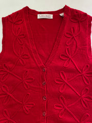 Karen Scott Chunky Sweater Vest-Bust 42