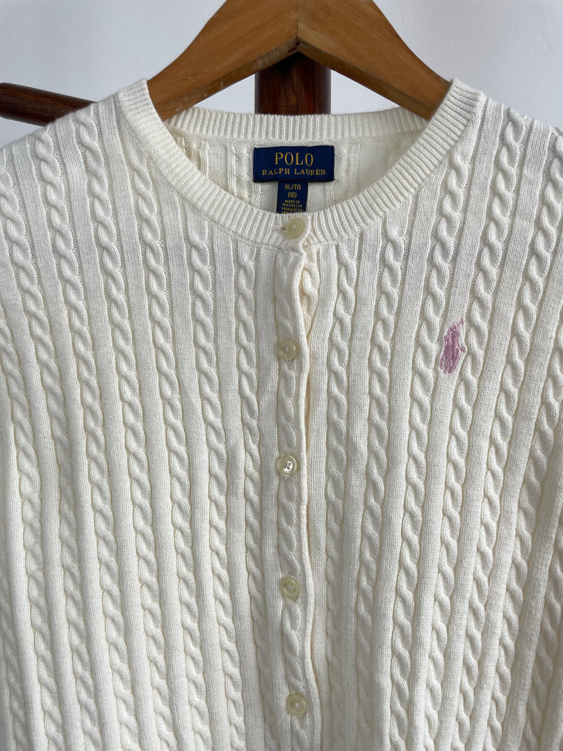 Ralph Lauren Vintage Cotton Cardigan-Bust 34 to 36