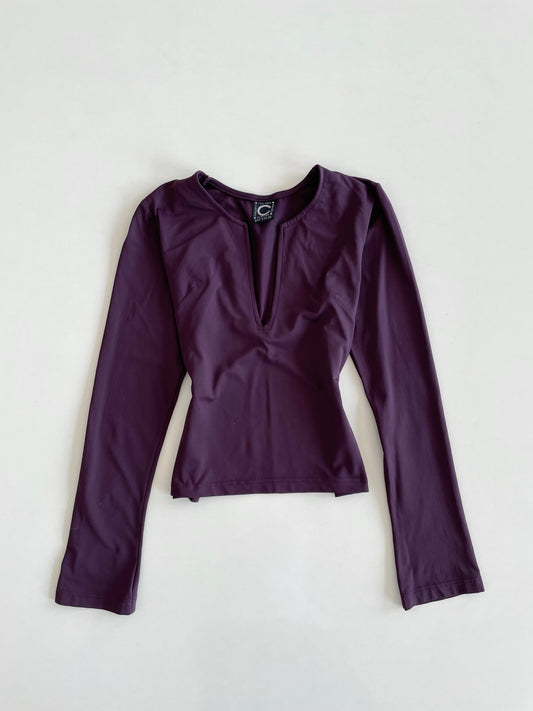 Vintage Purple Top-Bust 32 to 34