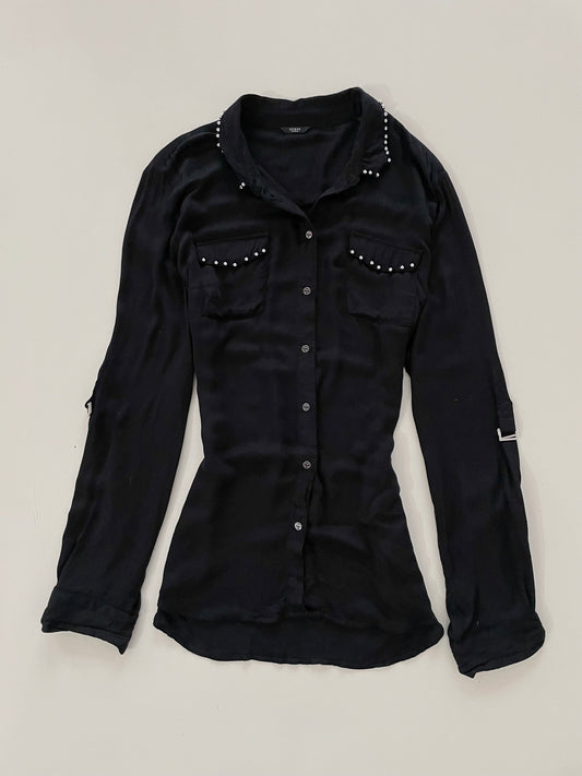 Guess 100% Rayon Vintage Shirt-Bust 46