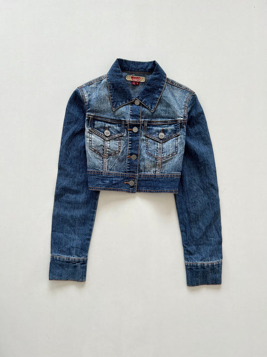 Xoxo Y2k Denim Jacket-Bust 36
