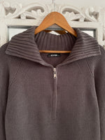 Load image into Gallery viewer, Korean Olive Chunky Soft Sweater-Chest 40