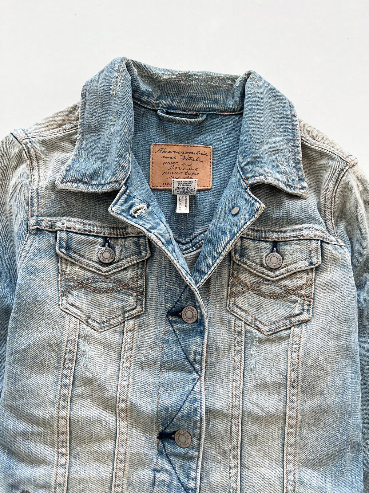 Abercrombie & Fitch Vintage Denim Jacket-Bust 36