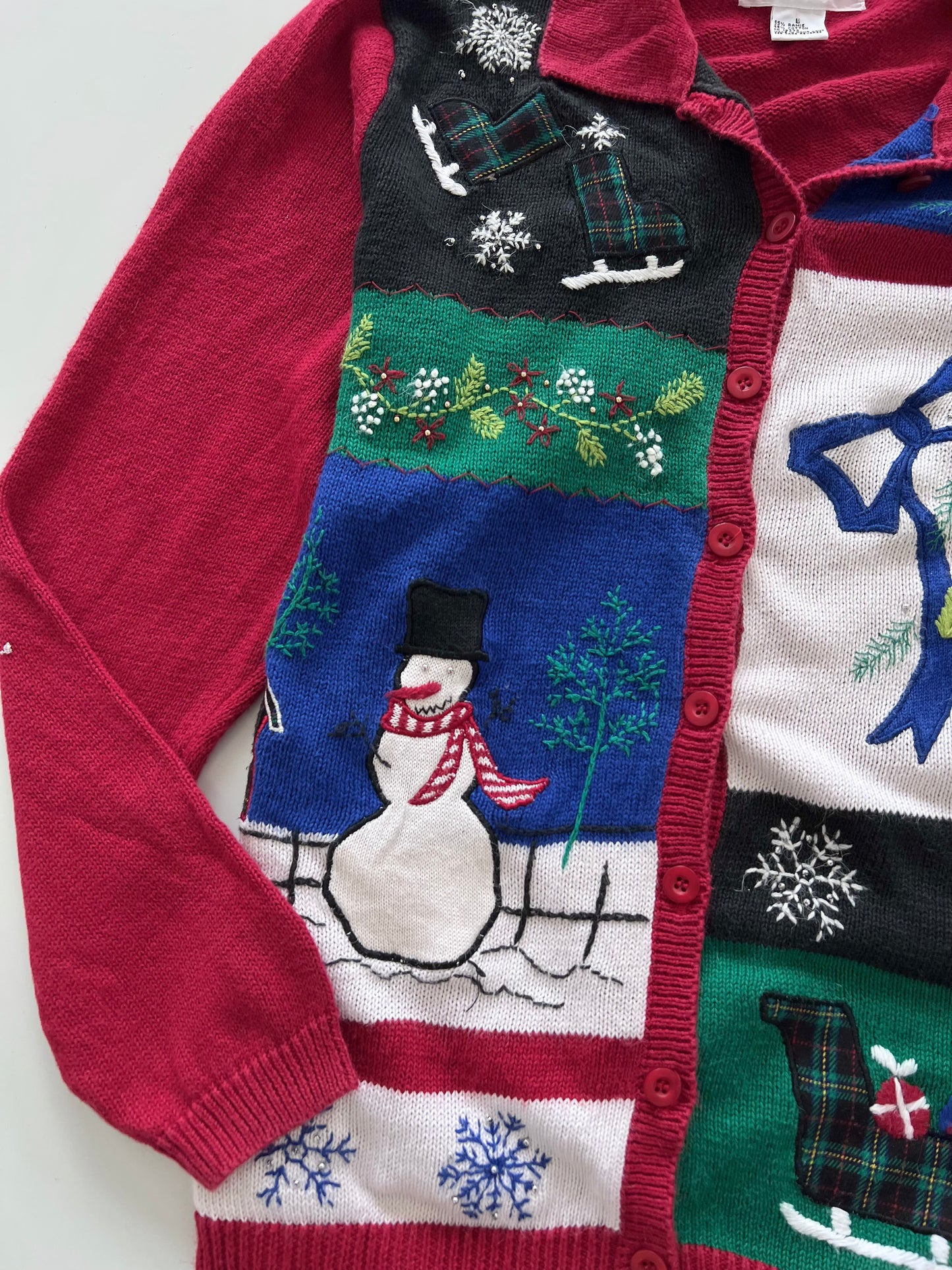 Alfred Dunner Christmas Sweater-Bust 48