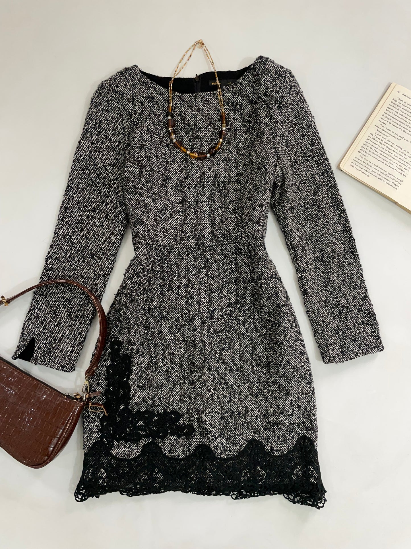 Tweed Dress-Bust 32