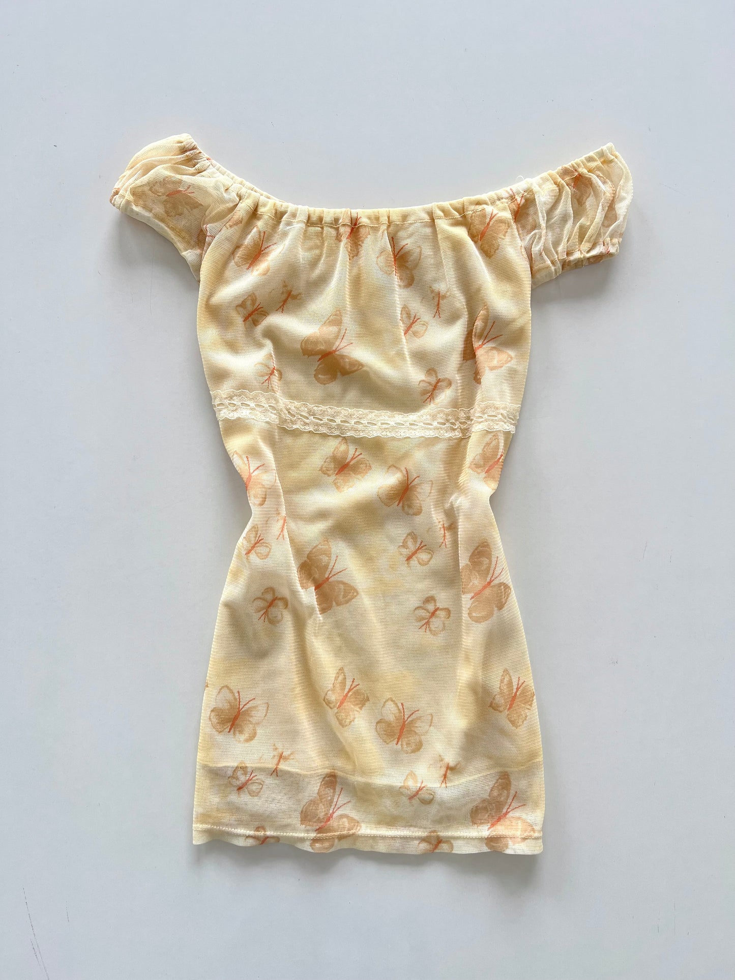 Y2k Lace Top-Bust 32 to 34