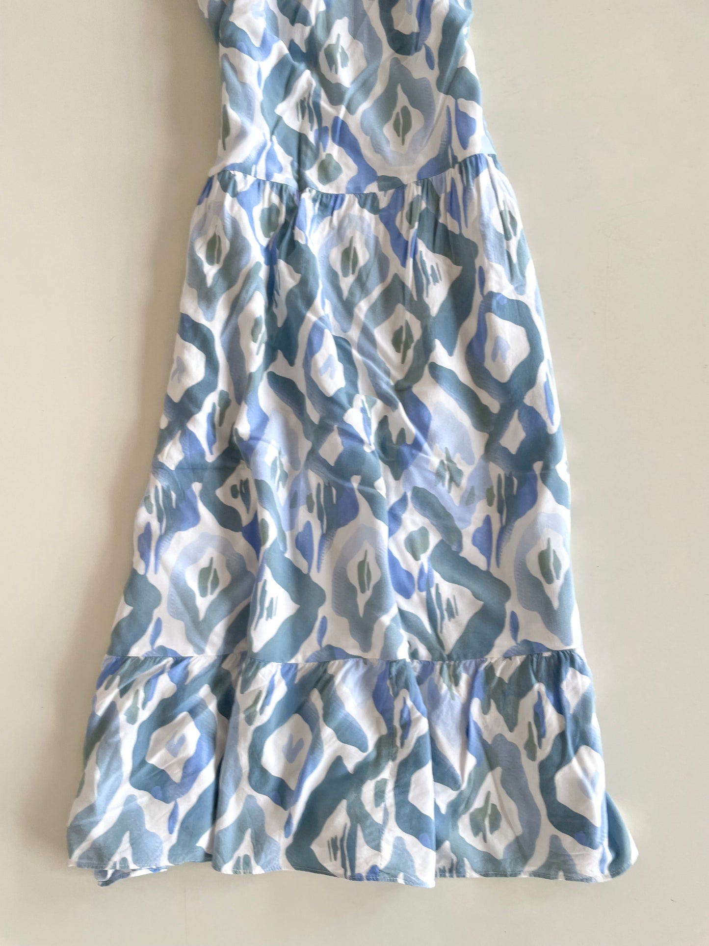 Hue Blue Cotton Slio Dress-Bust 38
