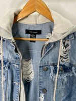 Load image into Gallery viewer, Ashley Stewart Denim Jacket - Bust 44
