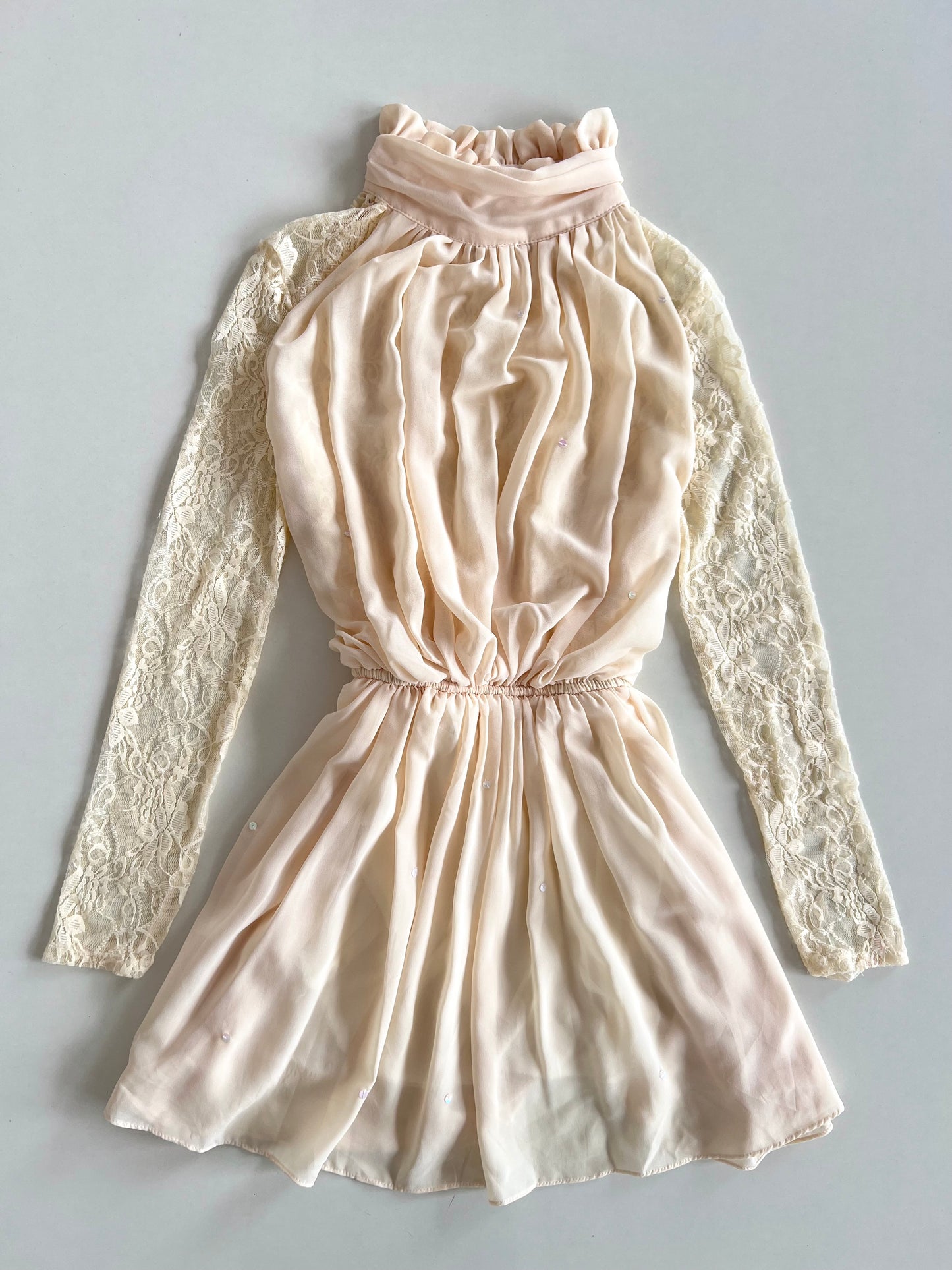 Vintage Lace Dress-Bust 34 to 36