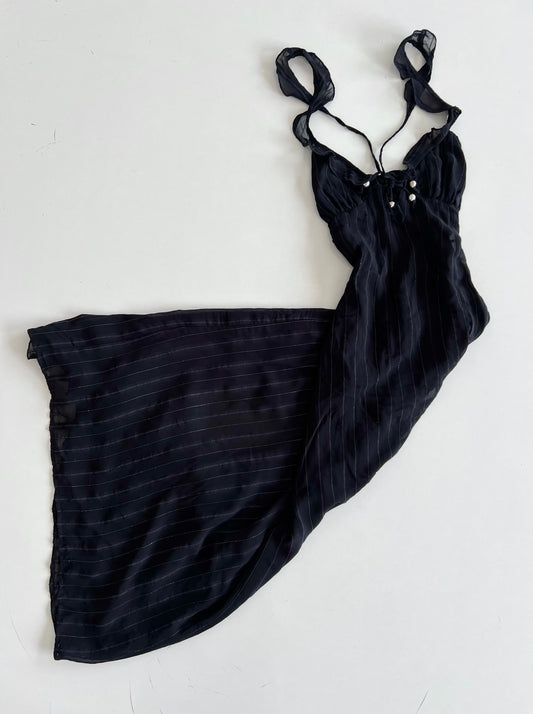 Vintage Black Dress-Bust 30 to 32