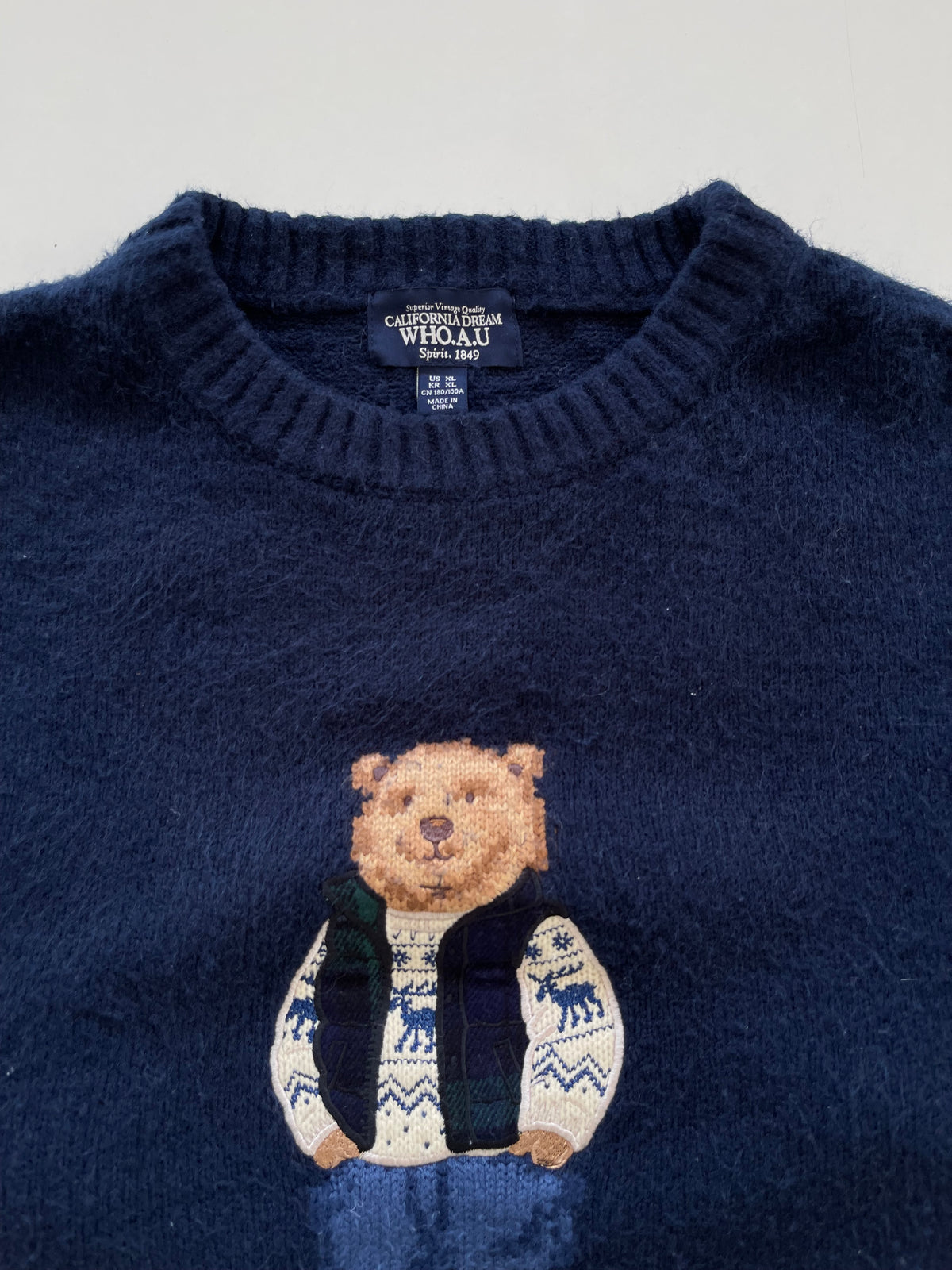 Who AU Vintage Sweater-Bust 50