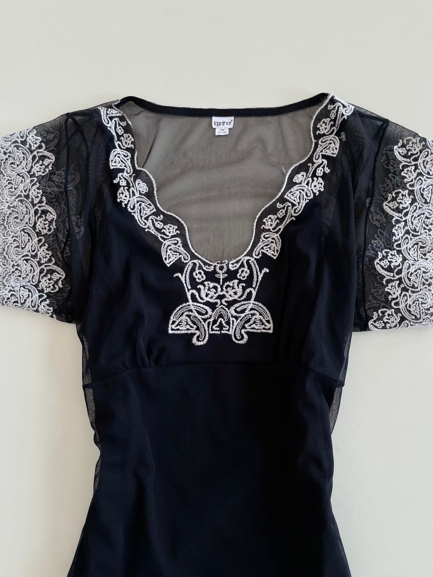 Together Embroidered Vintage Top-Bust 42 to 44