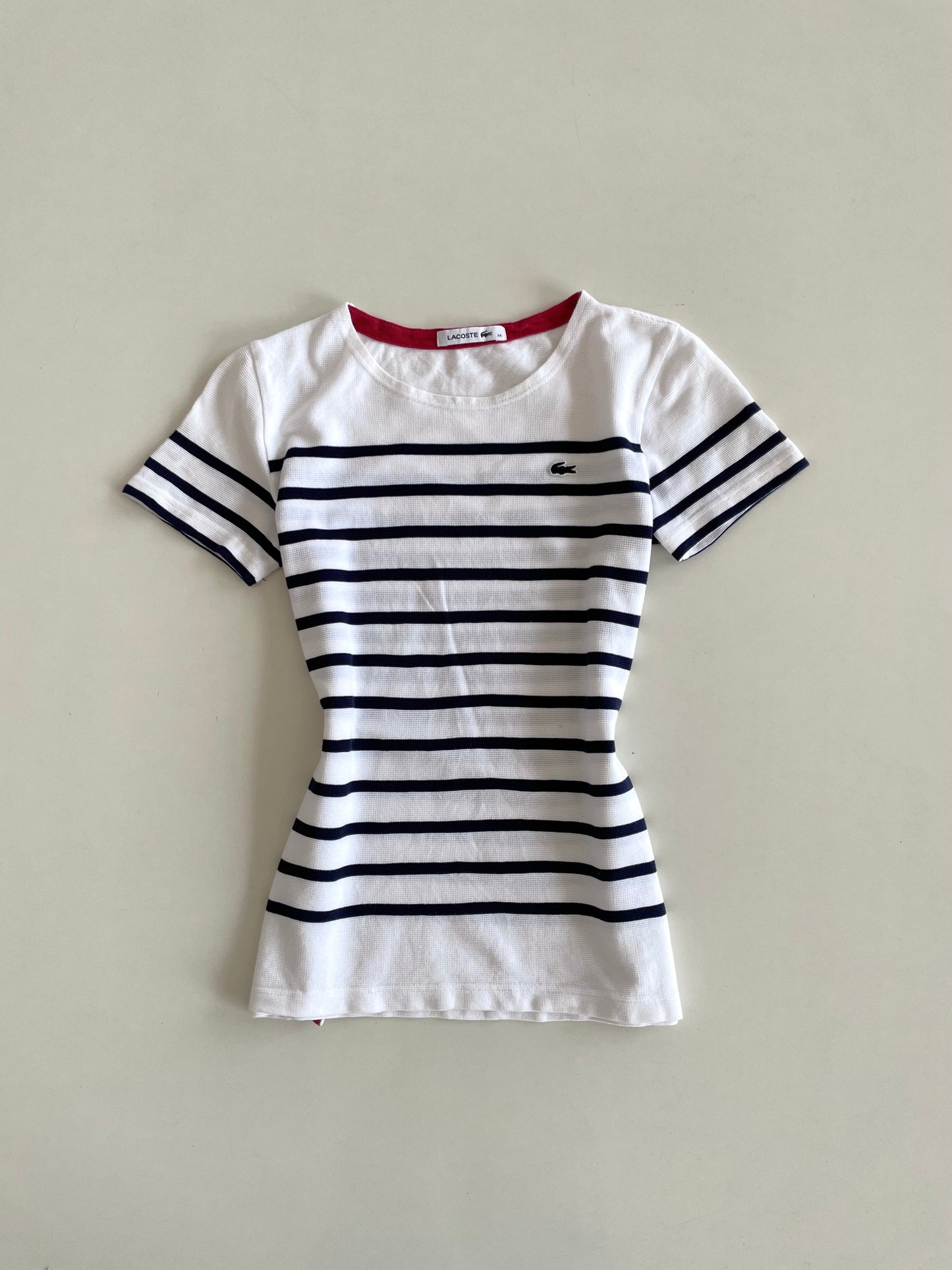 Lacoste Vintage Cotton Top-Bust 34