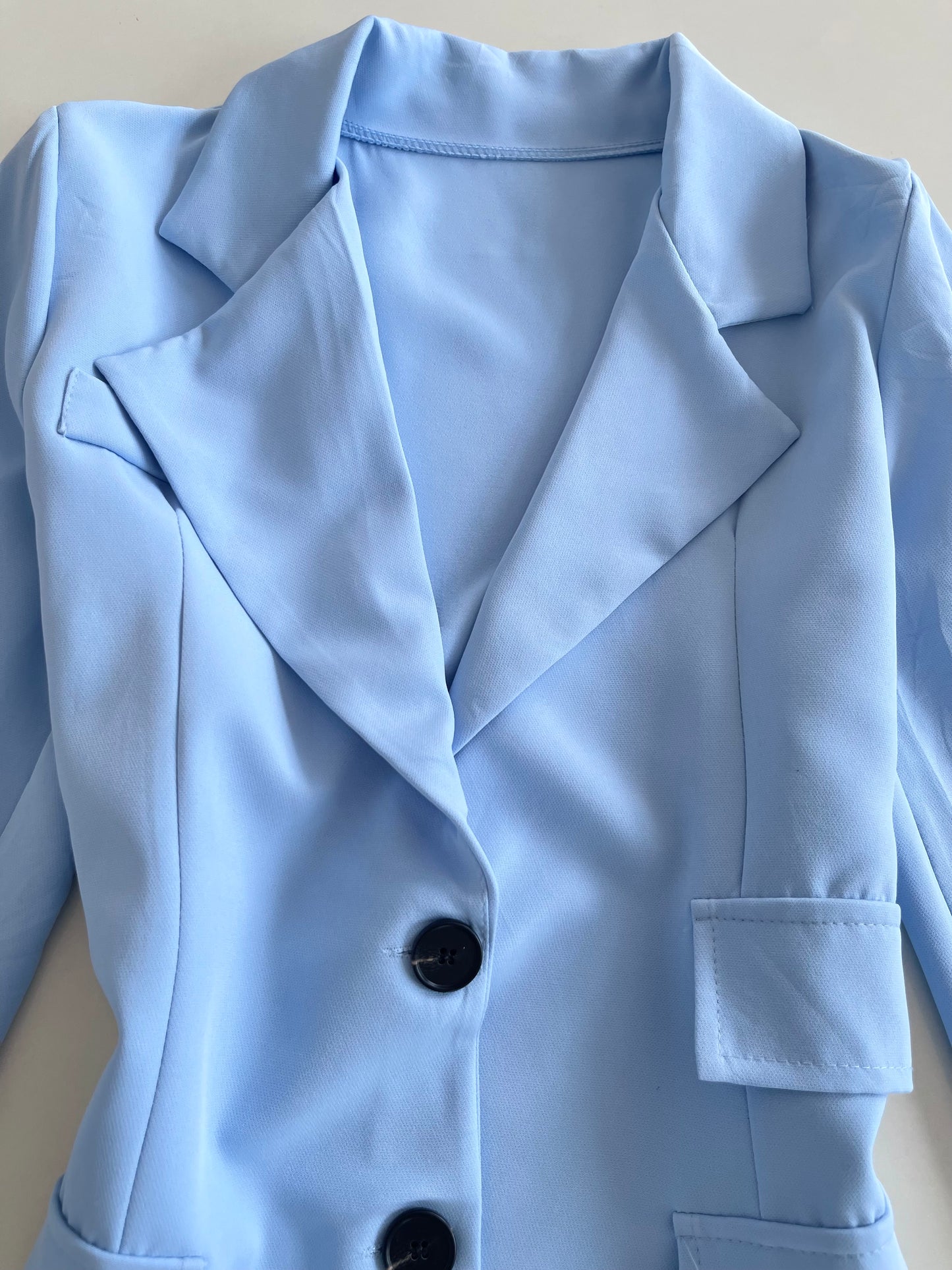 Baby Blue Blazer-Bust 42