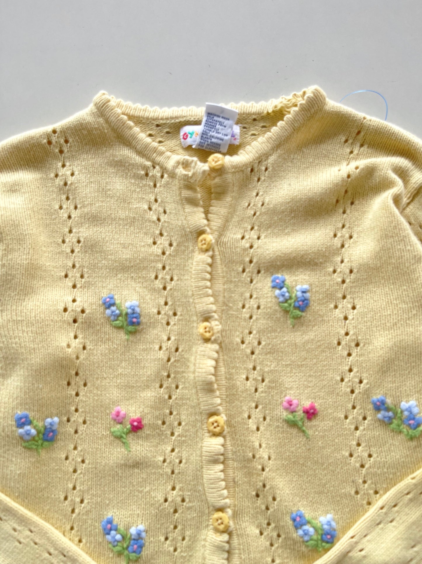 Gymboree Embroidered Vintage Sweater-Bust 34