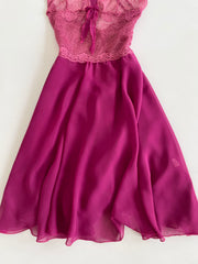 Lace Sheer Dress-Bust 26 to 30