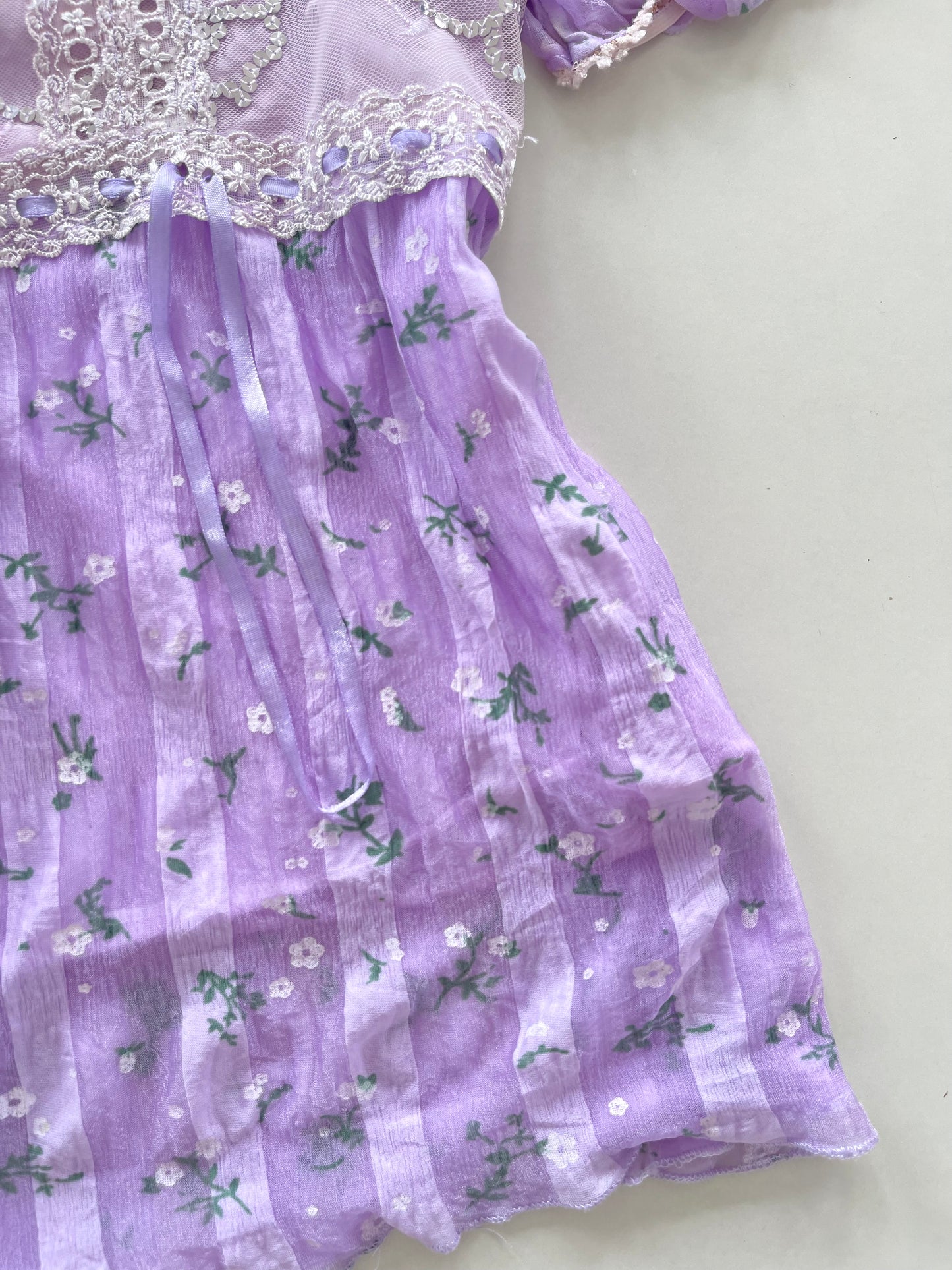 Sequin Vintage Top-Bust 34