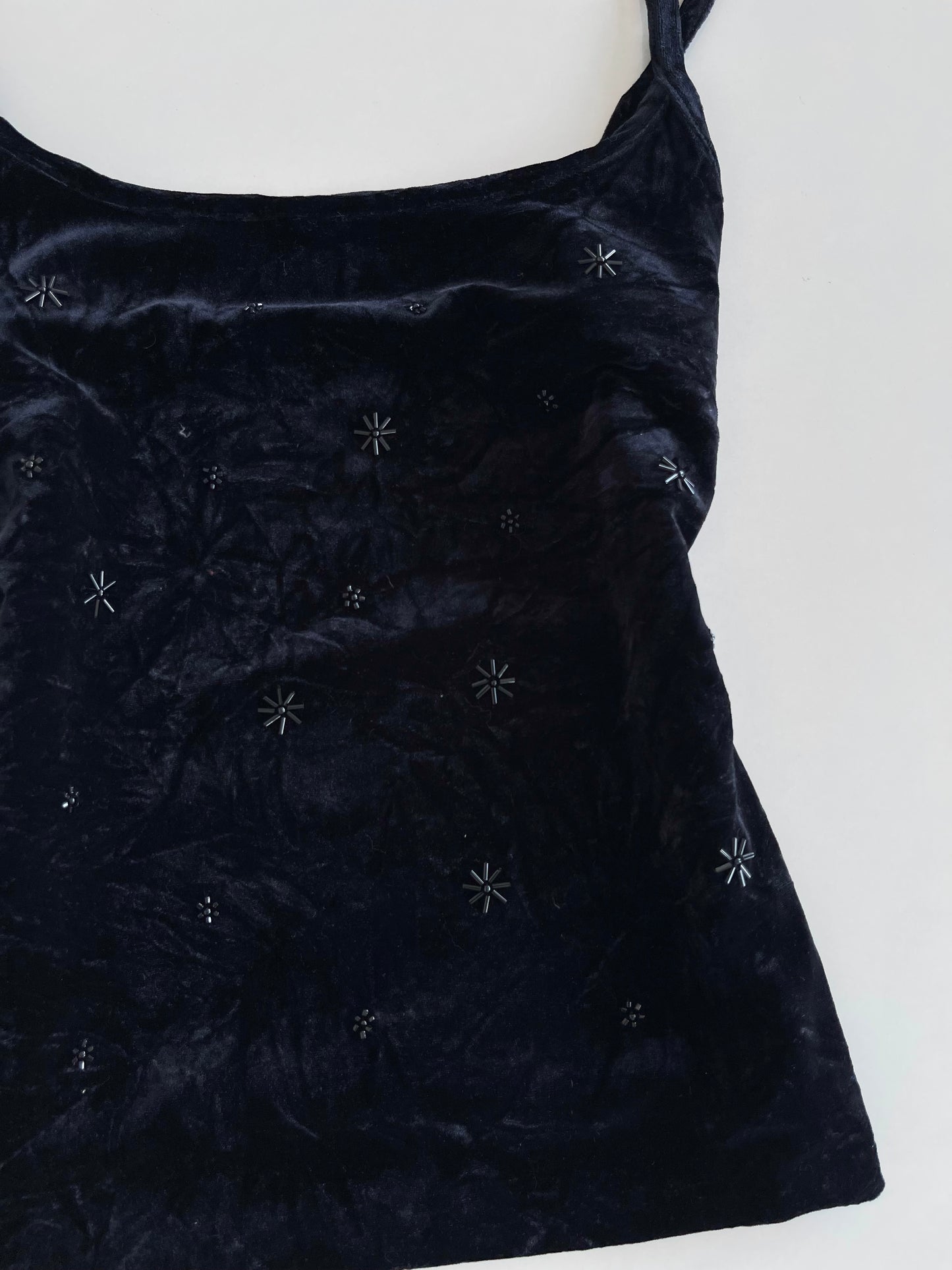 Embroidered Chenille Vintage Top-Bust 36 to 38