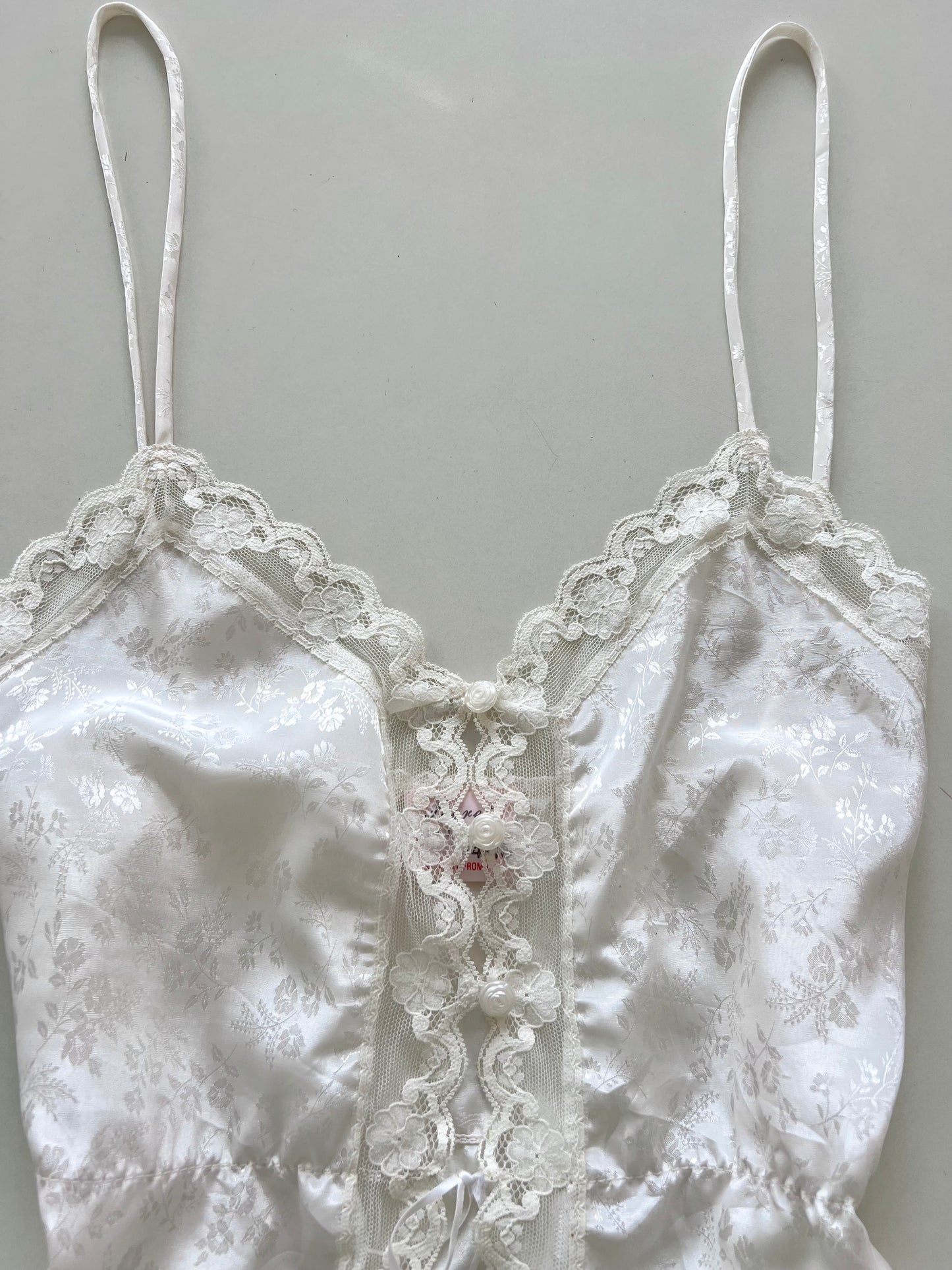 Secret Possessions Lacy Bodysuit-Bust 40
