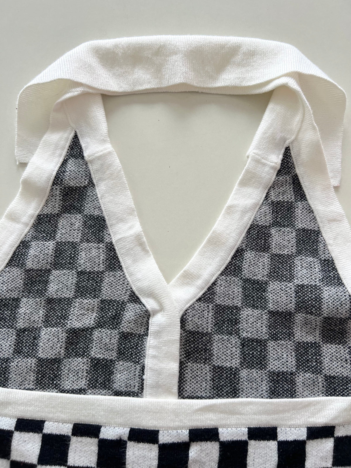 Checkered Top-Bust 34