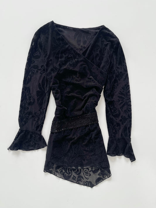 Vintage Chenille Top-Bust 36 to 38