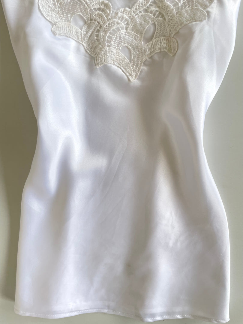 Satin Lace Top-Bust 38