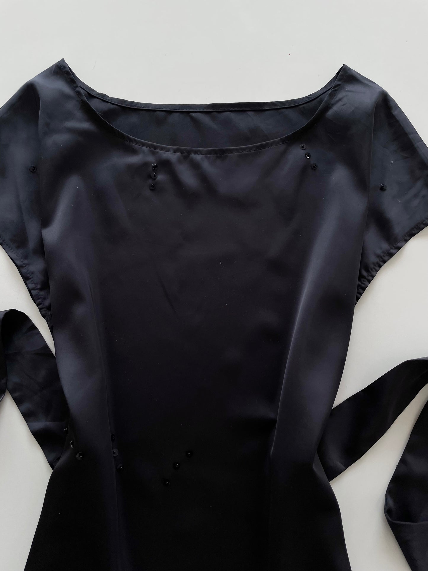 Yanzifushi Satin Vintage Top-Bust 42