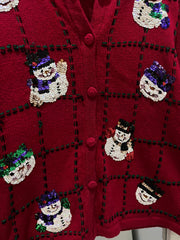 Lemon Grass Christmas Sweater-Bust 44