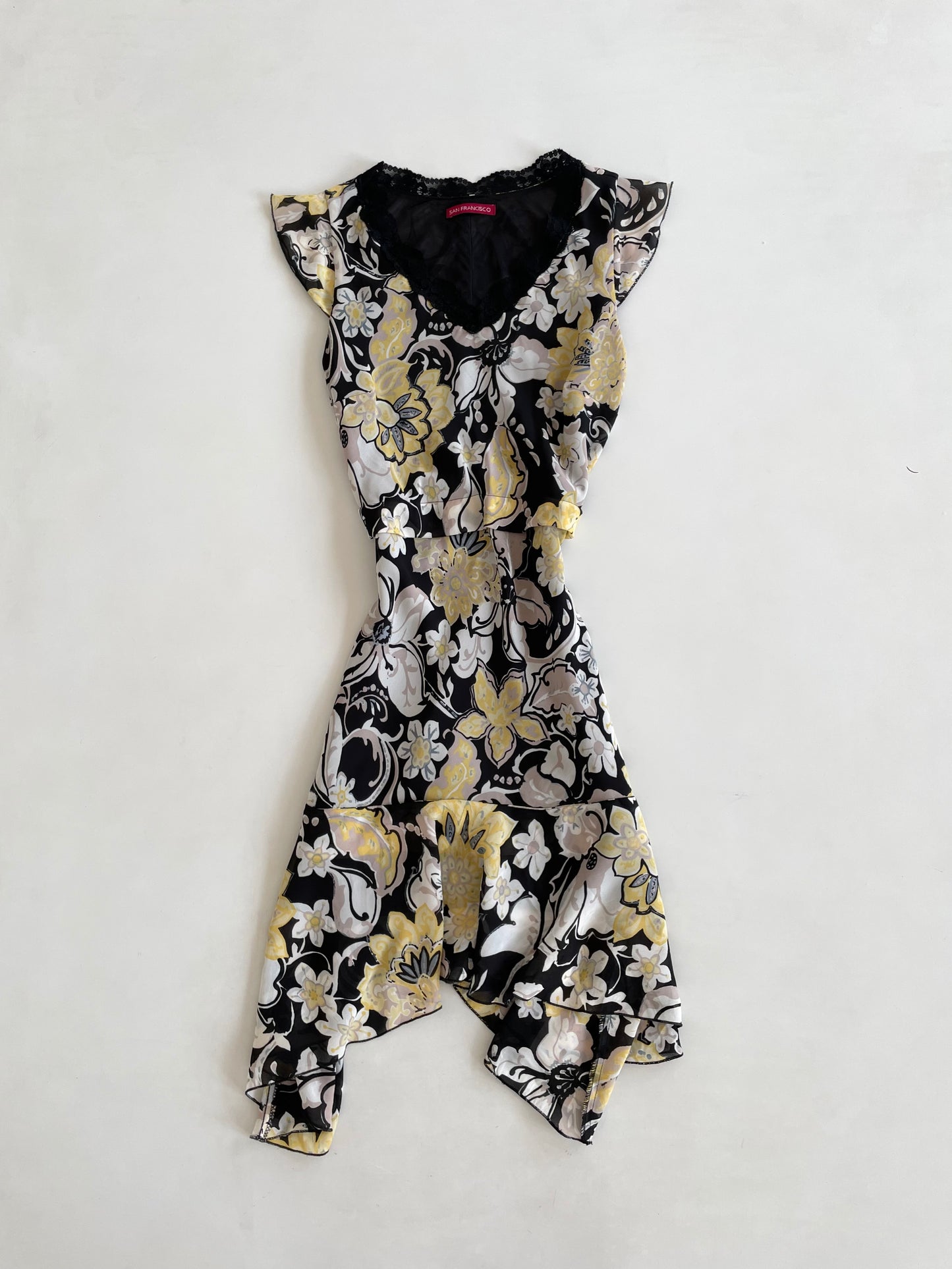 San Francisco Asymmetric Vintage Dress-Bust 36 to 38