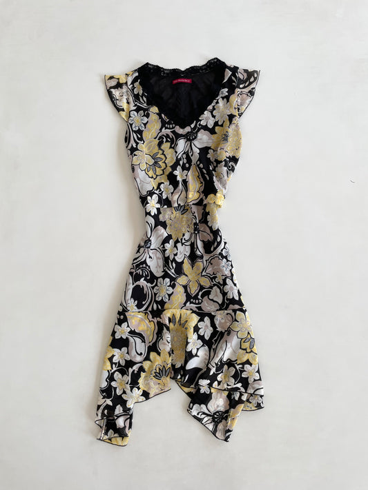 San Francisco Asymmetric Vintage Dress-Bust 36 to 38