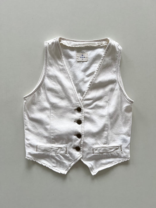 Denim Waistcoat-Bust 34