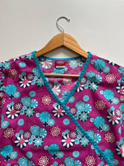 DICKIES PRINTED COTTON TOP - BUST 38