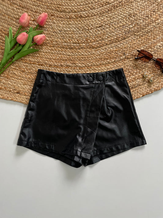 LEATHER SHORT WAIST-24