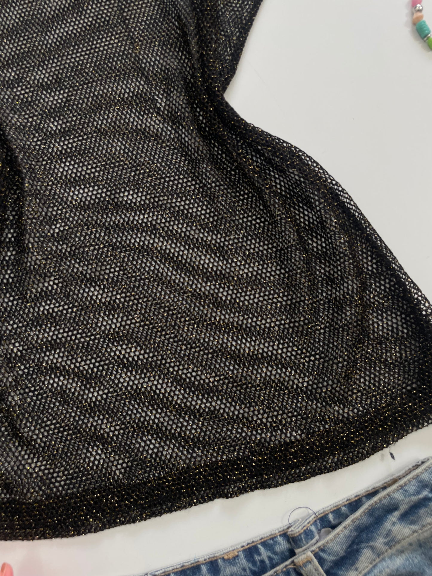Shimmer Net Top-Bust 36 to 38