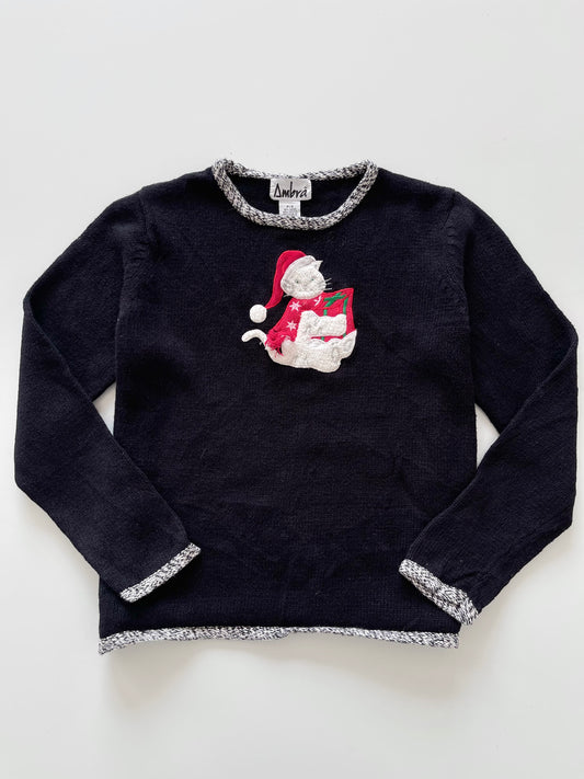 Mbra Christmas Embroidered  Sweater-Bust 42