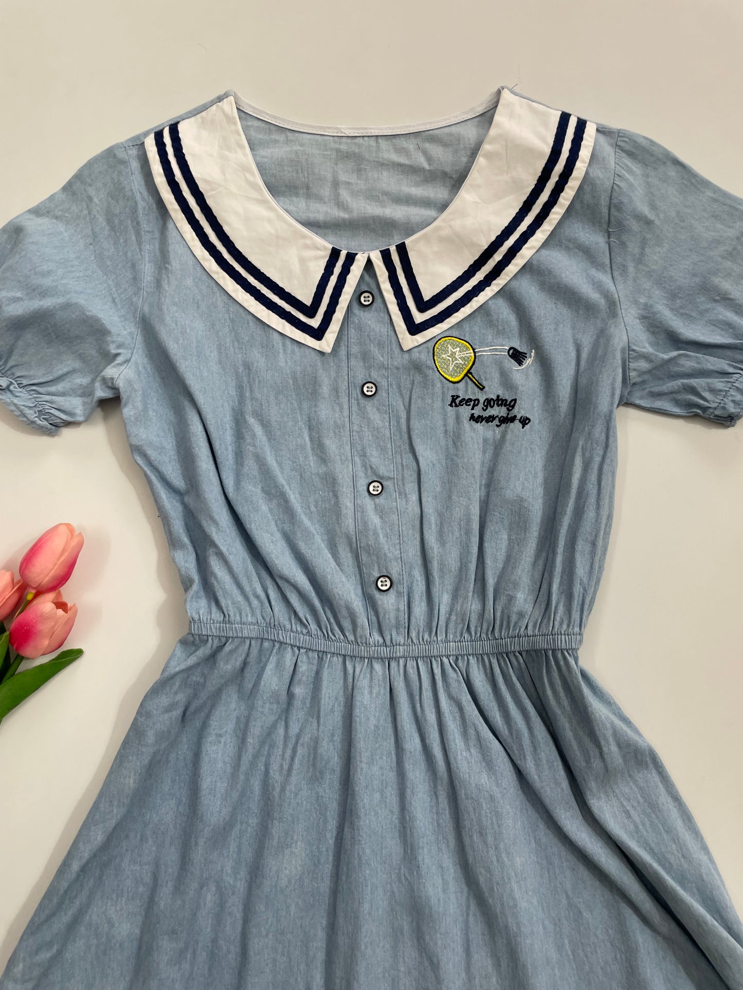 Denim Dress-Bust 32
