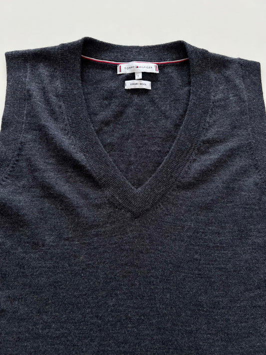 Tommy Hilfiger Luxury Wool Vintage Vest-Bust 38