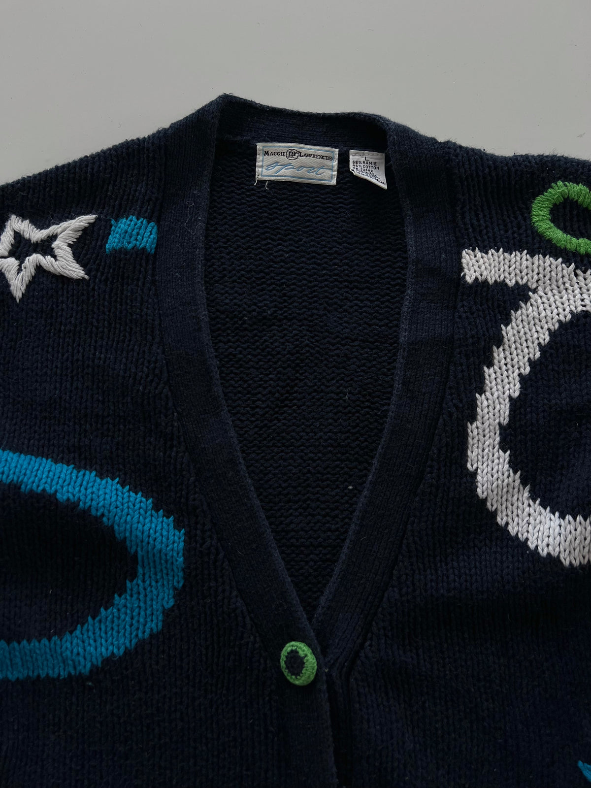 Maggie & Lawrence Embroidered Sweater-Bust 48