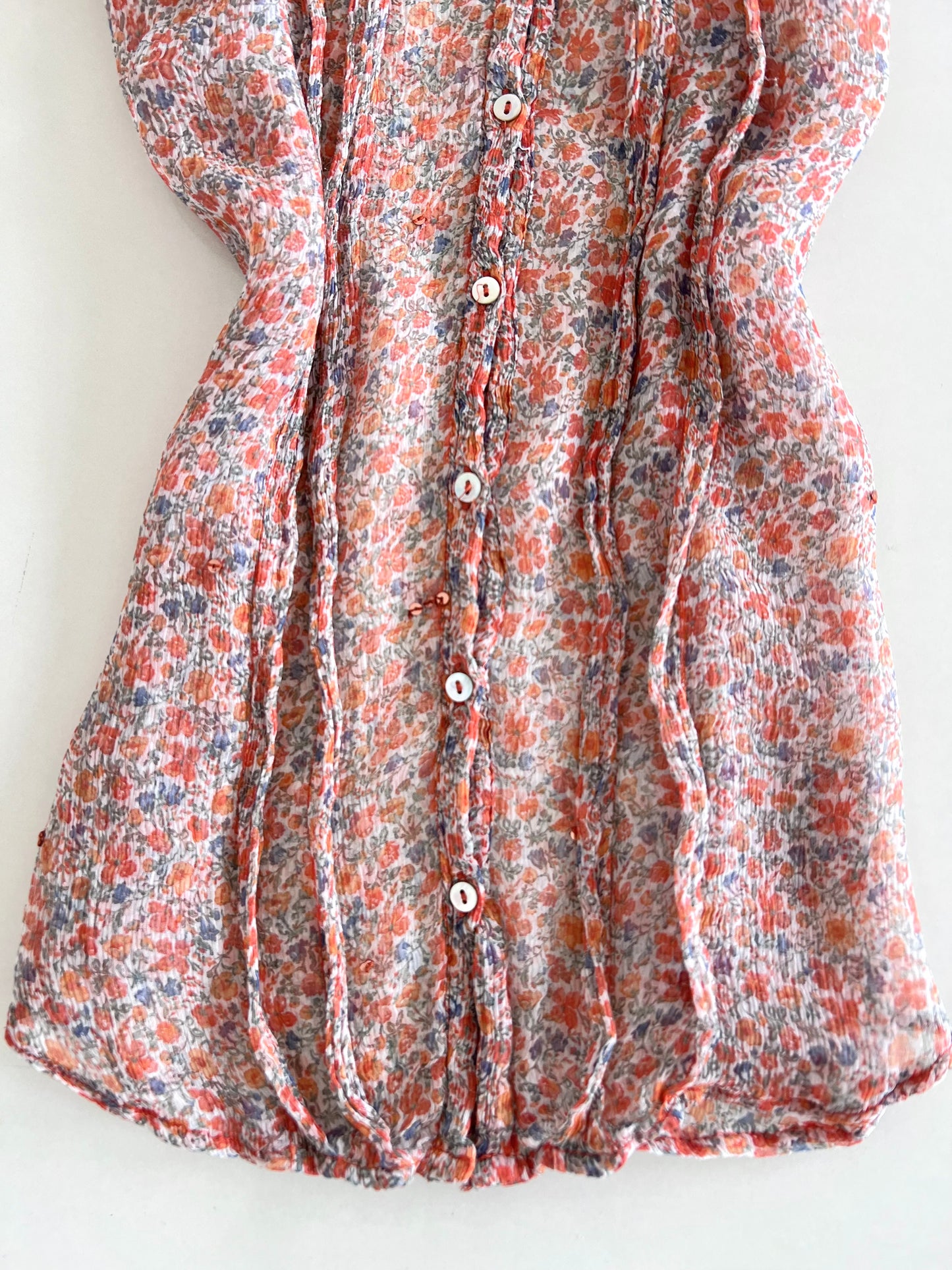 Zara Sheer Top-Bust 36
