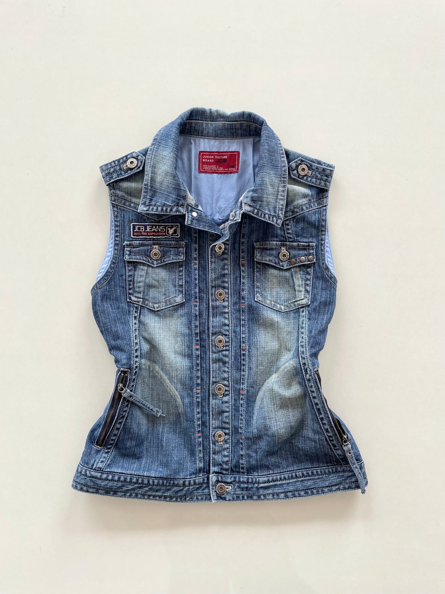 Denim Vest-Chest 38