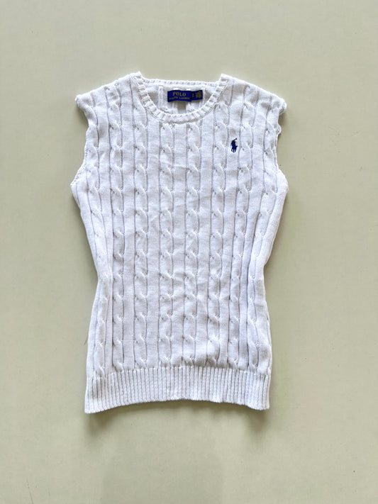 Ralph Lauren 100%Cotton Vintage Sweater Vest-Bust 36