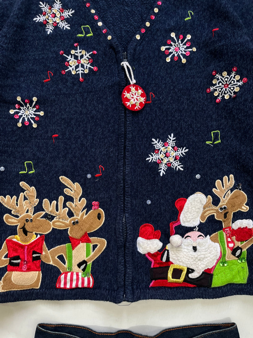 Tiara Christmas Sweater-Bust 42