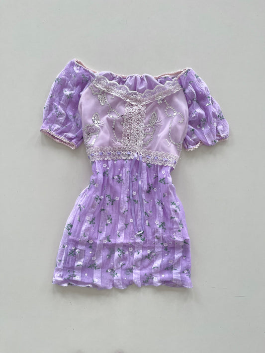 Sequin Vintage Top-Bust 34