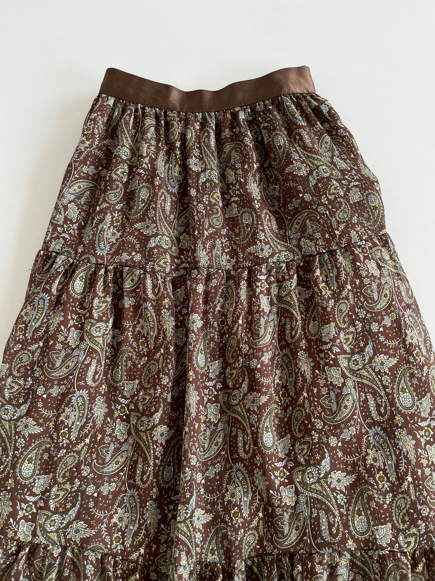 Vintage Paisley Skirt-Waist 28 to 32