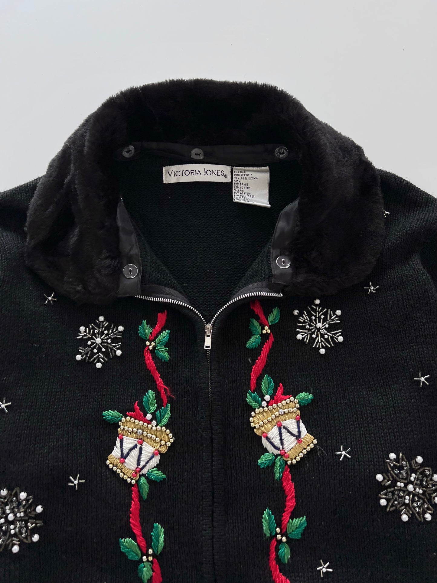 Victoria Jones Christmas Zipper-Bust 48