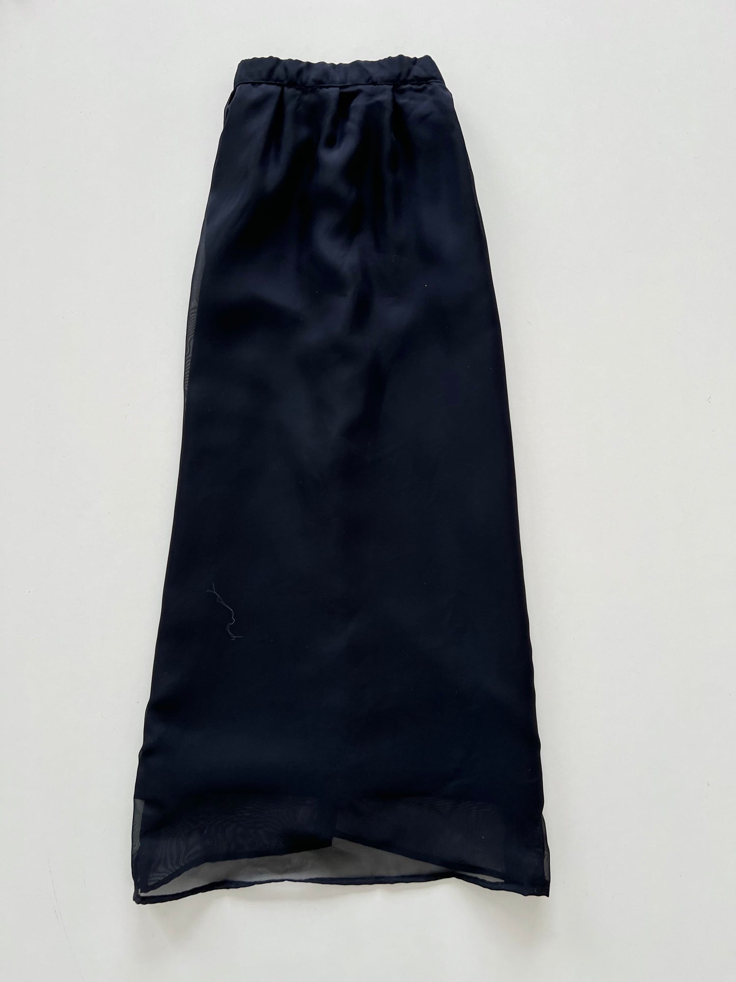 Solid Black Skirt-Waist 24