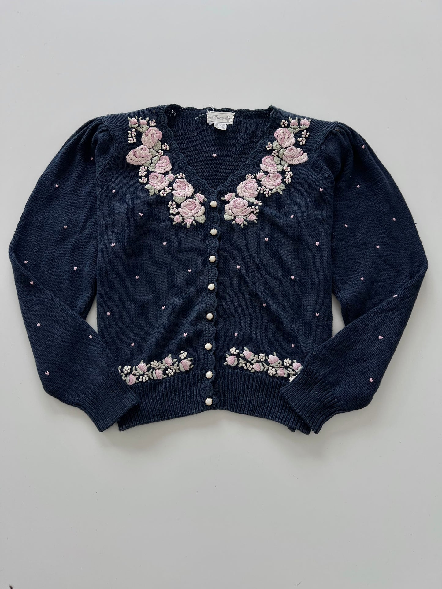 Margules Embroidered Sweater-Bust 42